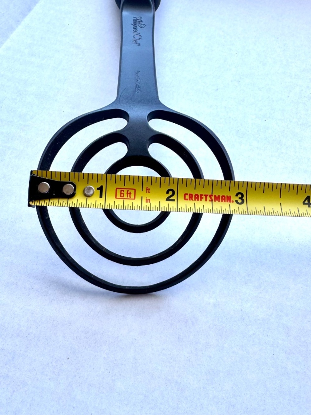 Pampered Chef Mix-n-Masher Whisk Blend Utensil Kitchen Tool Black - Picture 6 of 7